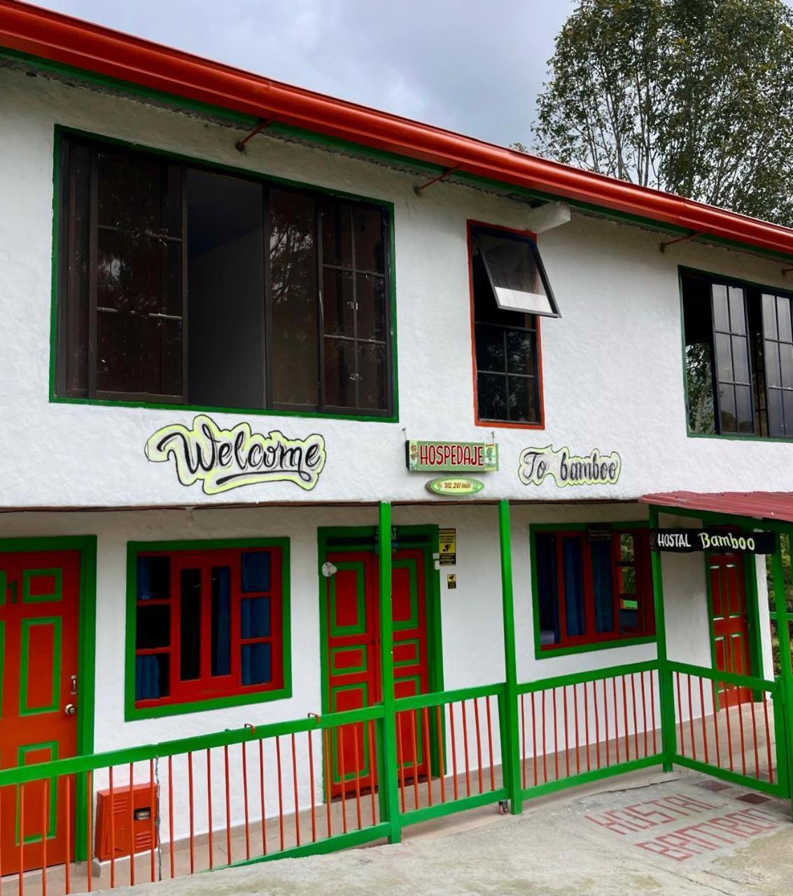 Hostal Bamboo Salento Eksteriør bilde